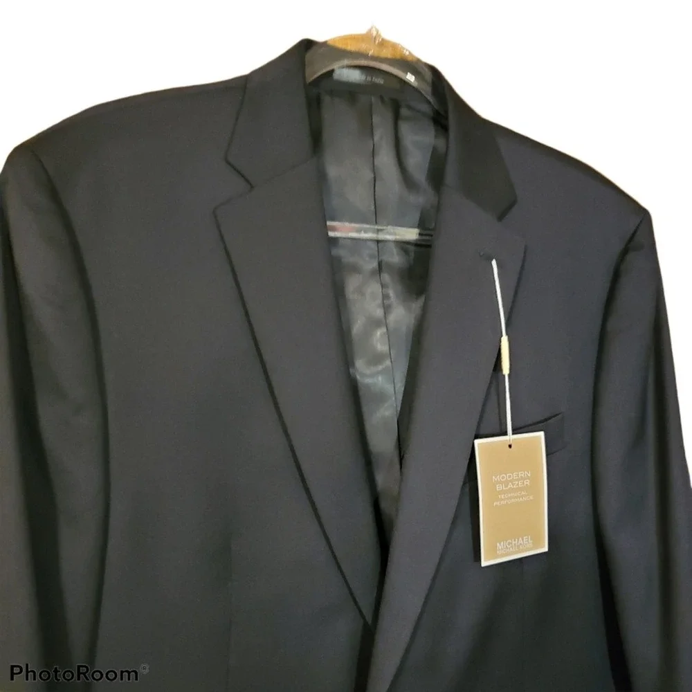 NEW Michael Michael Kors Navy blazer 42R - Picture 5 of 11